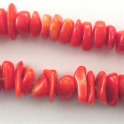 FANCY SHAPE CORALLO BAMBOO ROSSO filo da 40cm