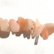 CHIPS CORALLO ROSA CHIARO PICCOLE filo da 40cm