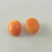 CABOCHON OVALE 6x8MM COL.696 ARANCIO