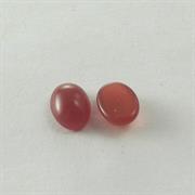 CABOCHON OVALE 6x8MM COL.E CORNIOLA PIENO