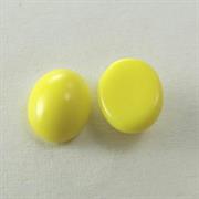 CABOCHON OVALE 6x8MM COL.3 GIALLO
