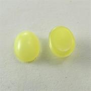 CABOCHON OVALE 6x8MM COL.120 GIALLO OPALINO
