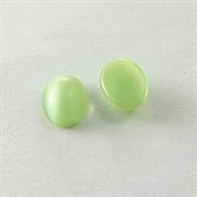 CABOCHON OVALE 6x8MM COL.116 VERDE ACIDO