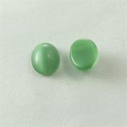 CABOCHON OVALE 6x8MM COL.135 VERDE OPALINO
