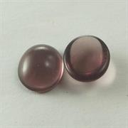 CABOCHON OVALE 12x10MM COL.35 AMETISTA TRASPARENTE