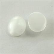 CABOCHON OVALE 12x10MM COL.H BIANCO OPALINO