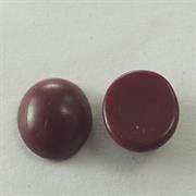 CABOCHON OVALE 12X10MM COL.21 MARRONE