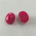 CABOCHON OVALE 12X10MM COL.6 ROSSO