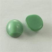 CABOCHON OVALE 12X10MM COL.135 VERDE OPALINO