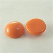CABOCHON TONDO 12MM COL.696 ARANCIO