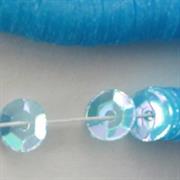 FILI CUVETTES 5MM AZZURRO IRISE'M307 POLIESTERE (121)POLIESTERE