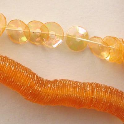 FILI CUVETTES 6MM ARANCIO IRISE' N609