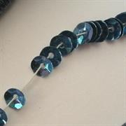 FILI CUVETTES 6MM AZZURRO METALL.IRISE' N622