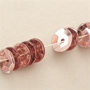 FILI CUVETTES 6MM ROSA METALL.IRISE'N711