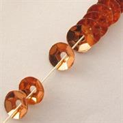 FILI CUVETTES 6MM ARANCIO METALL. N726
