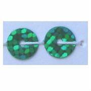 FILI CUVETTES 8MM VERDE OLOGRAFICO C810