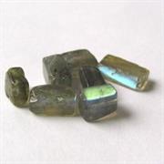 CUBETTO P.DURA RETT. LABRADORITE GRIGIA (filo da 40cm = 60pz circa)