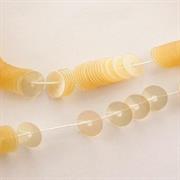 FILI PAILLETTES 4MM BEIGE LUSTRE'O322 (8122)POLIESTERE