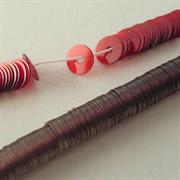 FILI PAILLETTES 4MM ROSSO LUSTRE'