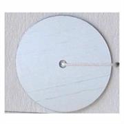 FILI PAILLETTES 4MM ARGENTO O301 (1111)POLIESTERE