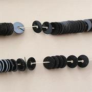 FILI PAILLETTES 5MM BLU NOTTE O426 (6741)POLIESTERE