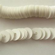 FILI PAILLETTES 5MM BIANCO SAT. O527