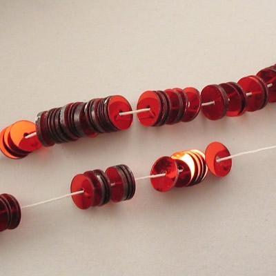 FILI PAILLETTES 5MM ROSSO MET. O620 (4061)