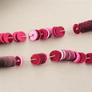 FILI PAILLETTES 5MM FUXIA MET. O621