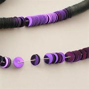 FILI PAILLETTES 5MM VIOLA MET. O607