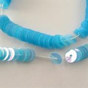 FILI PAILLETTES 6MM AZZURRO IRIS O733