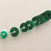 FILI PAILLETTES 6MM VERDE MET. O708
