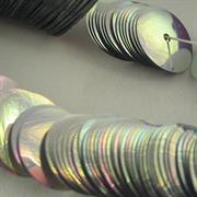 FILI PAILLETTES 10MM ARGENTO IRIS O918