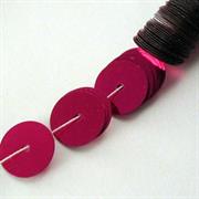 FILI PAILLETTES 10MM FUXIA MET. O916