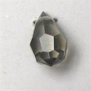 GOCCIA FACC.CRISTALLO 10X6MM BLK DIAMOND