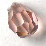 GOCCIA FACC.CRISTALLO 10X6MM ROSALIN