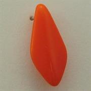 GOCCIA VETRO SPADINA 15X6MM ARANCIO SCURO 181