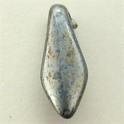 GOCCIA VETRO SPADINA 15X6MM CHIARO DI LUNA C35