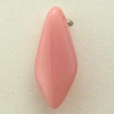 GOCCIA VETRO SPADINA 15X6MM ROSA 179