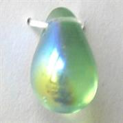 GOCCIA LISCIA VETRO MM10X6 PERIDOT AB C10