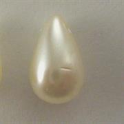 GOCCIA LISCIA VETRO MM10X6 AVORIO PERLATO