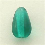 GOCCIA LISCIA VETRO MM10X6 F.P. VERDE ACQUA C47