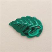 MOT.PAILL.N.1 FOGLIA 9X12MM VERDE SCURO MET.