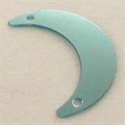 MOT.PAILL.N.2 LUNA 8X14MM TURCHESE METALLICO