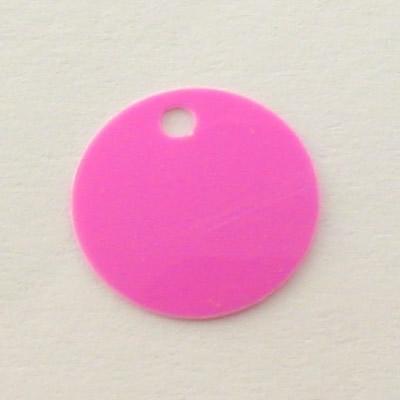 MOT.PAILL.N.4 TONDO 10MM ROSA IN PASTA FLUO FORO LATERALE