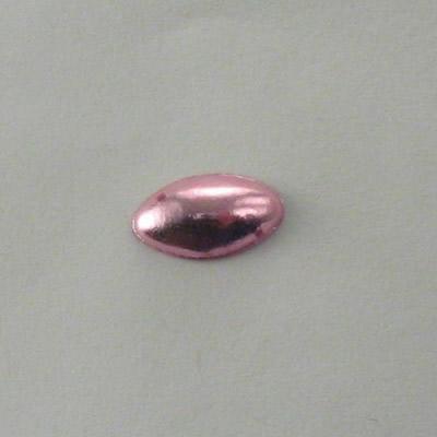 MOT.PAILL.N.7 CABOCHON OV.7x13MM ROSA MET.IRIS