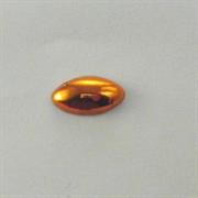 MOT.PAILL.N.7 CABOCHON OV.7x13MM ARANCIO MET.