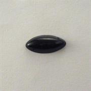 MOT.PAILL.N.7 CABOCHON OV.5x11MM NERO