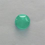 MOT.PAILL.N.11 CABOCHON FACC.8MM VERDE IRIS