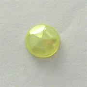 MOT.PAILL.N.11 CABOCHON FACC.8MM GIALLO LUSTRE