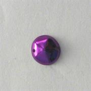 MOT.PAILL.N.11 CABOCHON FACC.8MM VIOLA MET.